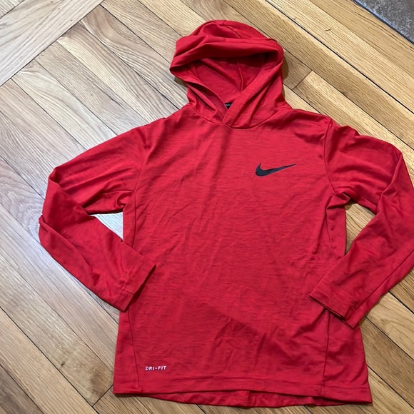 Nike Other - NIKE Boys Medium Dri-Fit Hooded Long Sleeve Shirt